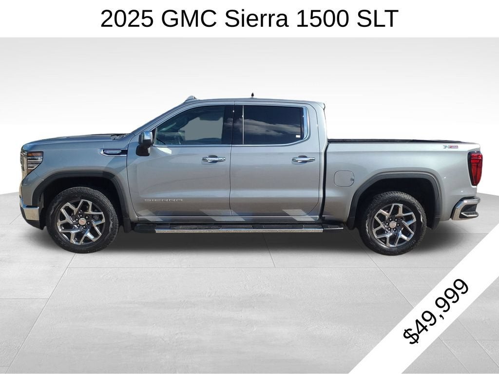 Used 2025 GMC Sierra 1500 SLT with VIN 3GTUUDE81SG158079 for sale in Little Rock