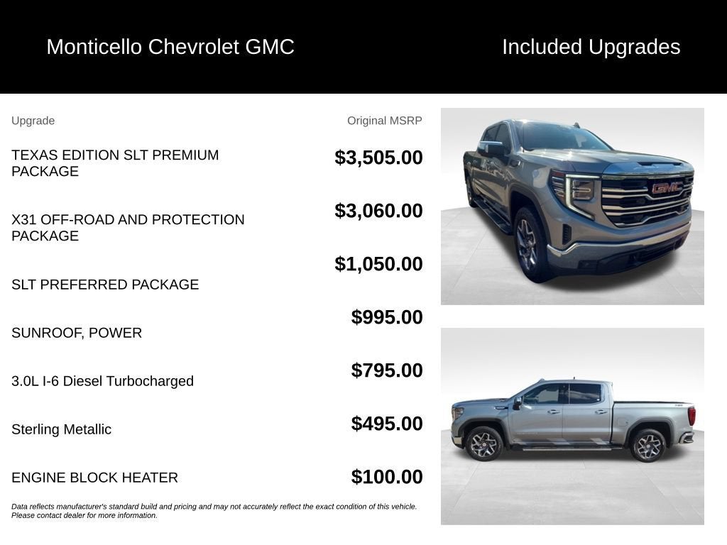 2025 GMC Sierra 1500 SLT