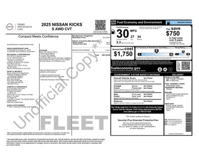2025 Nissan Kicks S