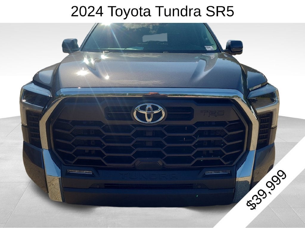 Used 2024 Toyota Tundra SR5 with VIN 5TFLA5ABXRX034653 for sale in Little Rock