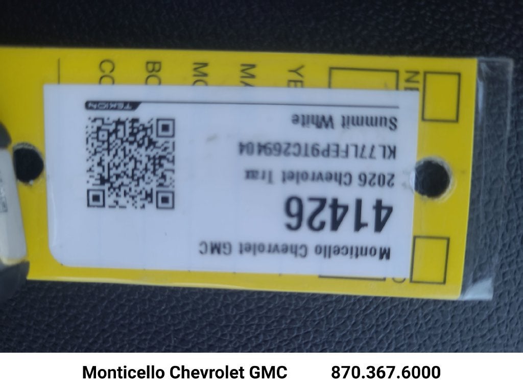 2026 Chevrolet Trax LS