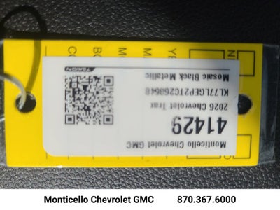 2026 Chevrolet Trax 1RS