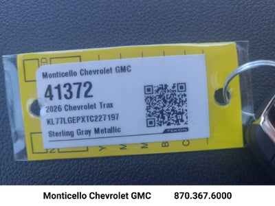 2026 Chevrolet Trax 1RS
