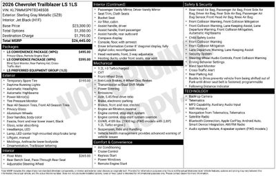 2026 Chevrolet Trailblazer LS