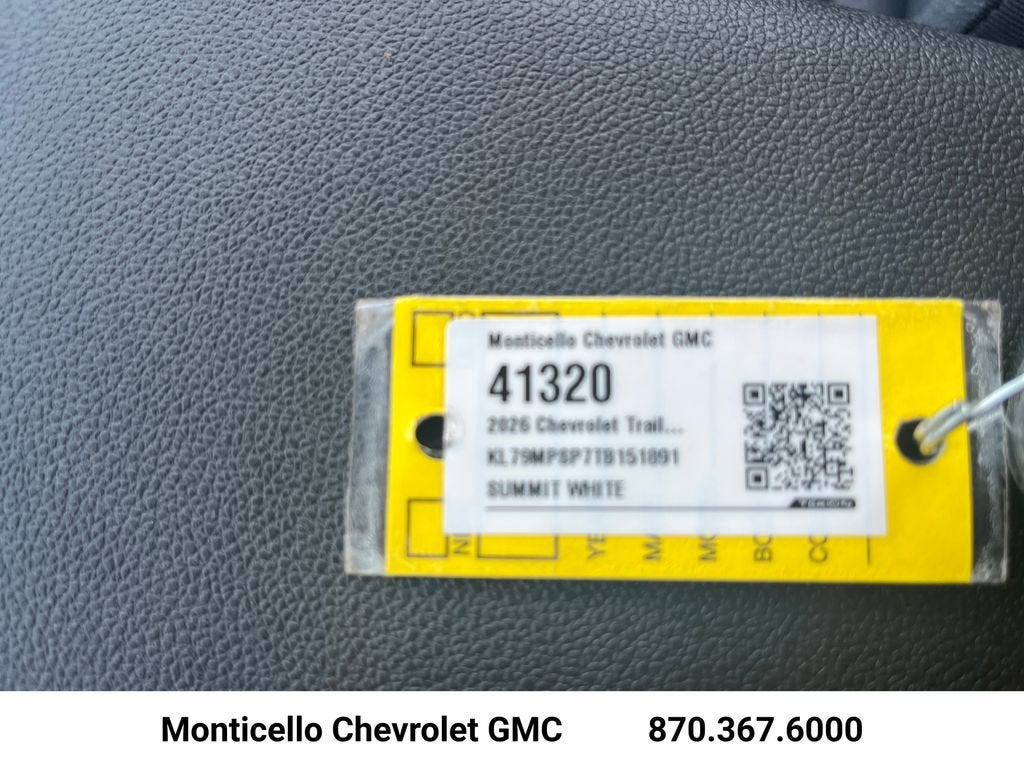 2026 Chevrolet Trailblazer LT